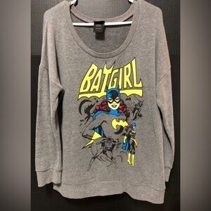 🪽Torrid DC Comics Gray Batgirl Sweatshirt